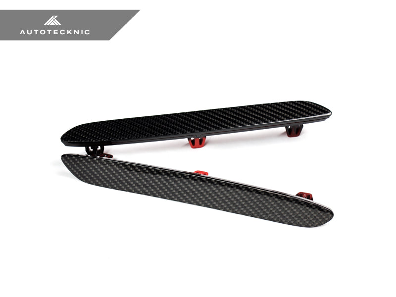 Reflectores de fibra de carbono para parachoques trasero AutoTecknic - F87 M2 | M2 Competition