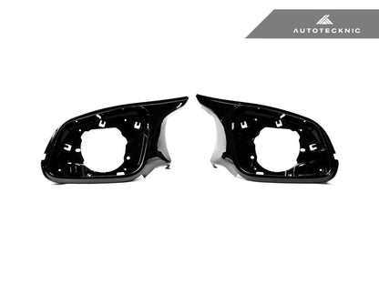 AutoTecknic Version III M-Inspired Dry Carbon Mirror Housing Kit - F22 2-Series | F30 3-Series | F32 4-Series | F87 M2 (ATK-BM-0140-DCG)