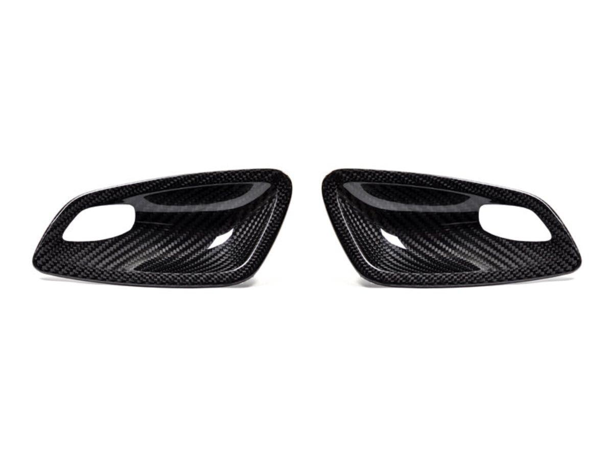 Molduras interiores de carbono seco para manijas de puertas AutoTecknic - Serie 3 E92 y M3 | Serie 3 E93 y M3