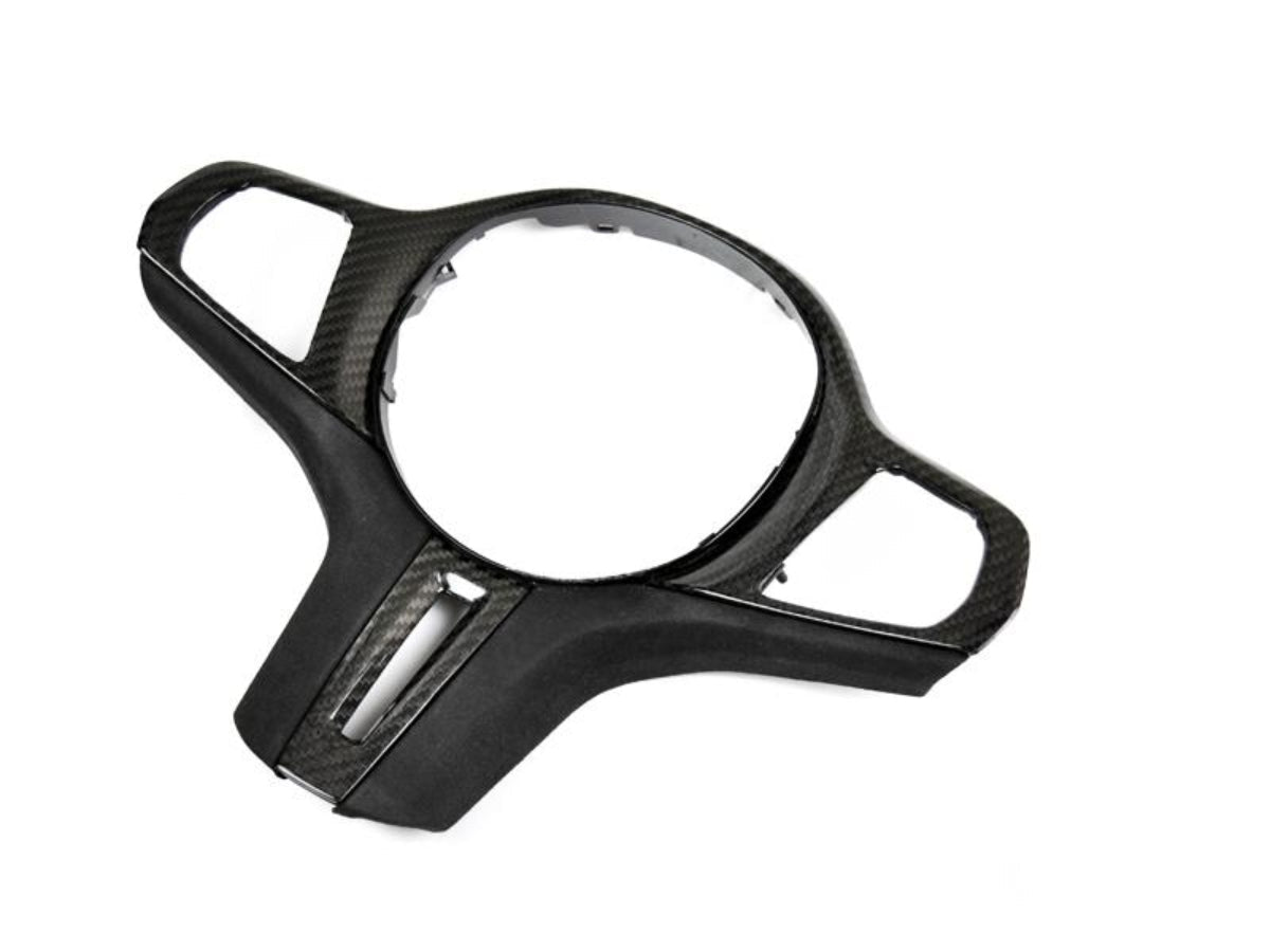 AutoTecknic Carbon Alcantara Steering Wheel Trim - G22/ G26 4-Series