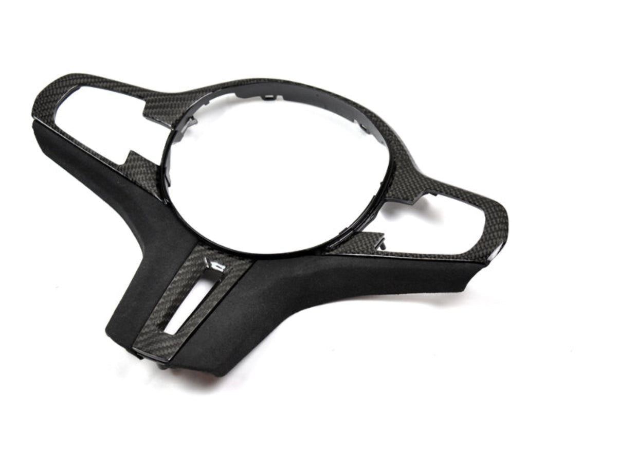 AutoTecknic Carbon Alcantara Steering ホイール Trim - G01 X3 | G02 X4