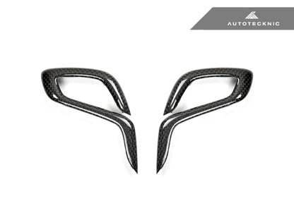 Tapas laterales de fibra de carbono para selector de marchas AutoTecknic - F90 M5