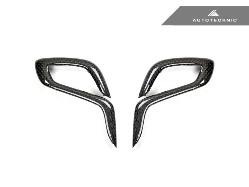 Tapas laterales de fibra de carbono para selector de marchas AutoTecknic - F90 M5