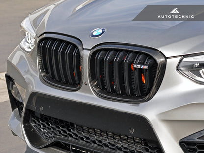 AutoTecknic Replacement Dry Carbon Grille Surround Set - F97 X3M | F98 X4M