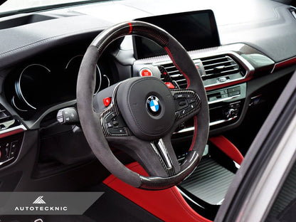 AutoTecknic Replacement Carbon Steering Wheel - F91/ F92/ F93 M8 (ATK-BM-0116-F91)