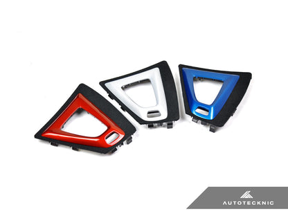 AutoTecknic Painted Alcantara Shift Console Trim - F87 M2 Competition | M2 CS - 1