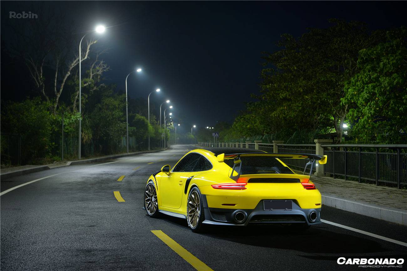 Alerón de maletero estilo Porsche 911 991.1 Carrera S 4 4s GT2RS Carbonado 2012-2015
