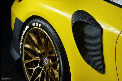 Carbonado 2012-2019 Porsche 911 991.1  991.2 Carrera  S GT2RS Style Carbon Fiber Quarter Panel Side Scoops