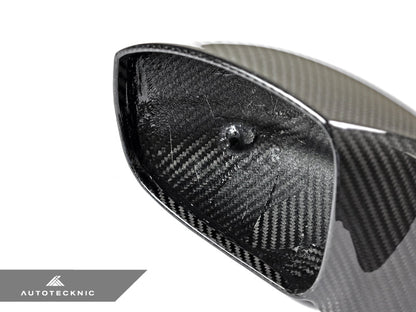 AutoTecknic Replacement Dry Carbon Mirror Covers - Nissan R35 GTR - 3