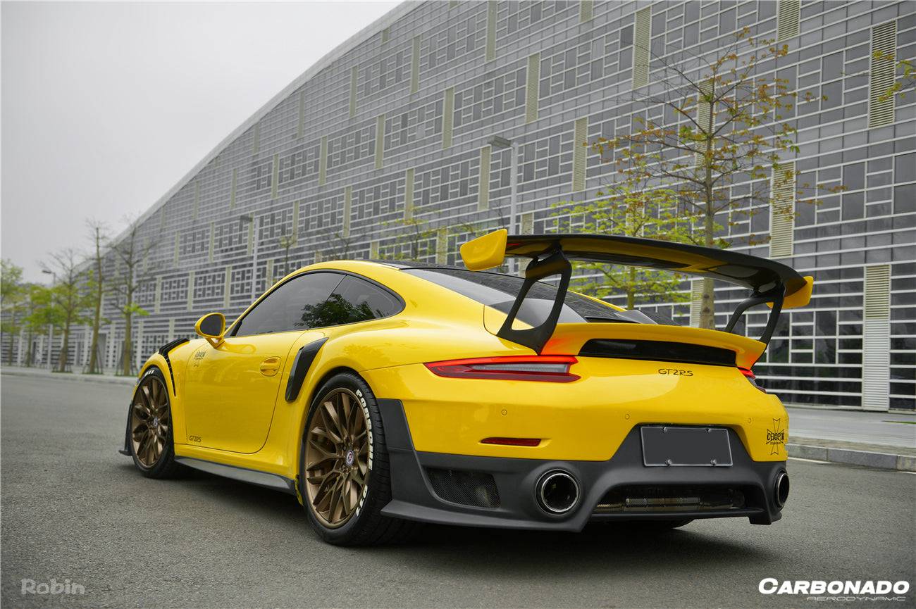 Alerón de maletero estilo Porsche 911 991.1 Carrera S 4 4s GT2RS Carbonado 2012-2015