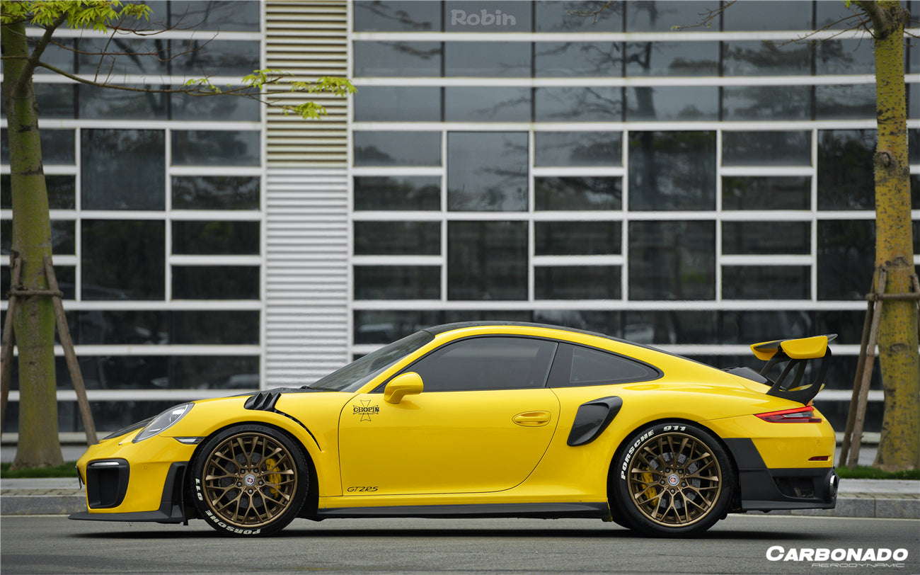 Alerón de maletero estilo Porsche 911 991.1 Carrera S 4 4s GT2RS Carbonado 2012-2015