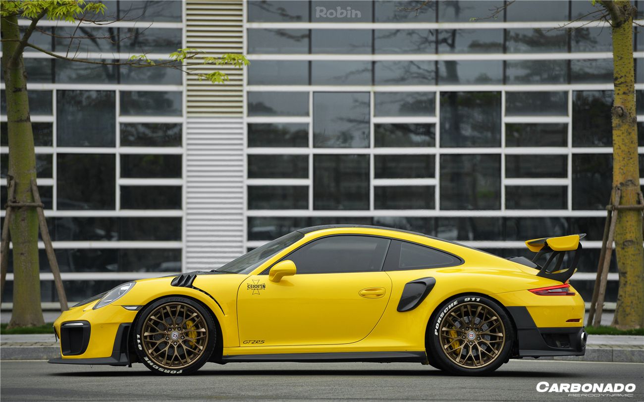 Porsche 911 991.1 Carrera Targa 4 4S 4C Carbonado 2012-2015 Solo kit de carrocería estilo GT2RS