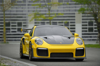 Parachoques delantero estilo Porsche 911 991.1 Carrera Targa S 4 4s GT3 Convertible Carbonado 2012-2015
