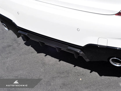 AutoTecknic Dry Carbon Extended-Fin Competition Rear Diffuser - G20 3-Series (ATK-BM-0353)