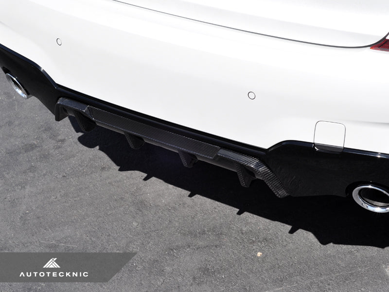 AutoTecknic Dry Carbon Extended-Fin Competition Rear Diffuser - G20 3-Series (ATK-BM-0353)