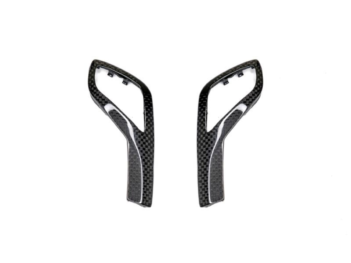 Molduras laterales de fibra de carbono para el selector de marchas AutoTecknic - Serie 2 G42 Coupé