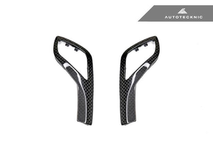 Molduras laterales de fibra de carbono para el selector de marchas AutoTecknic - Serie 2 G42 Coupé