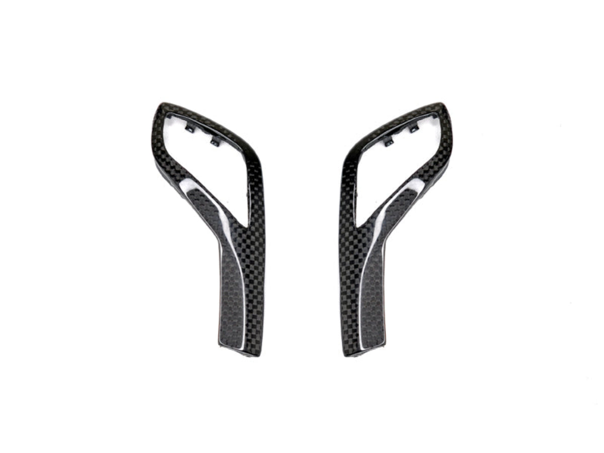 AutoTecknic Carbon Fiber Gear Selector Side Trims - F40 1-Series | F44 2-Series Gran Coupe
