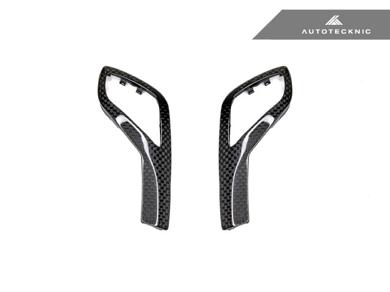 AutoTecknic Carbon Fiber Gear Selector Side Trims - G01 X3 LCI | G02 X4 LCI - 2