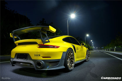 Carbonado 2012-2015 Porsche 911 991.1 Carrera S GT2RS Style Rear Bumper (Need Change 991.2 Tailight)