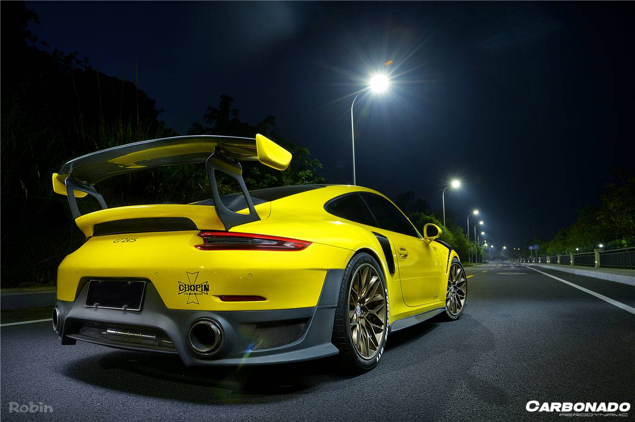 Alerón de maletero estilo Porsche 911 991.1 Carrera S 4 4s GT2RS Carbonado 2012-2015