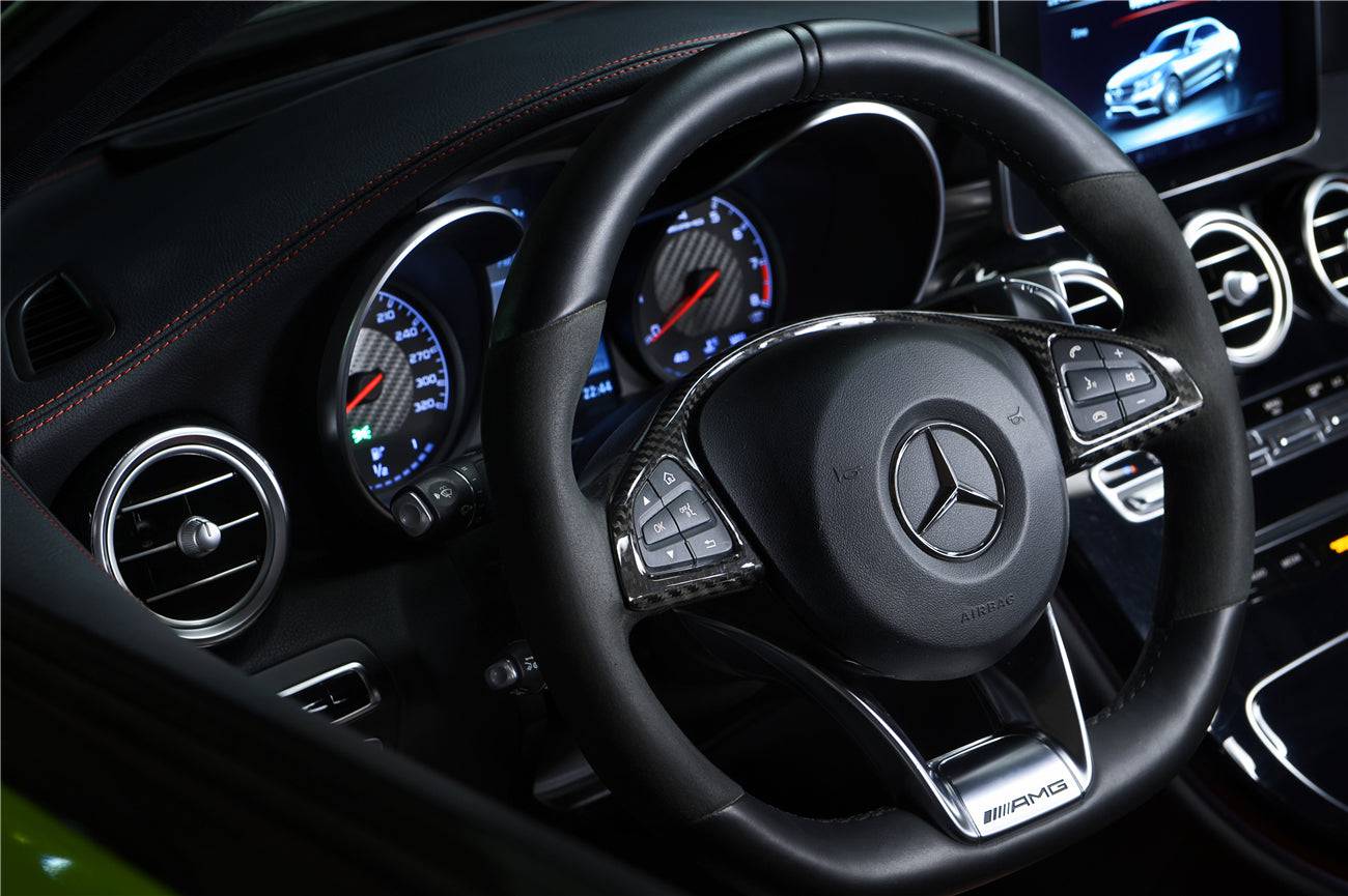 Carbonado 2015-2021 Mercedes Benz W205 C63 AMG Carbon Fiber Interior