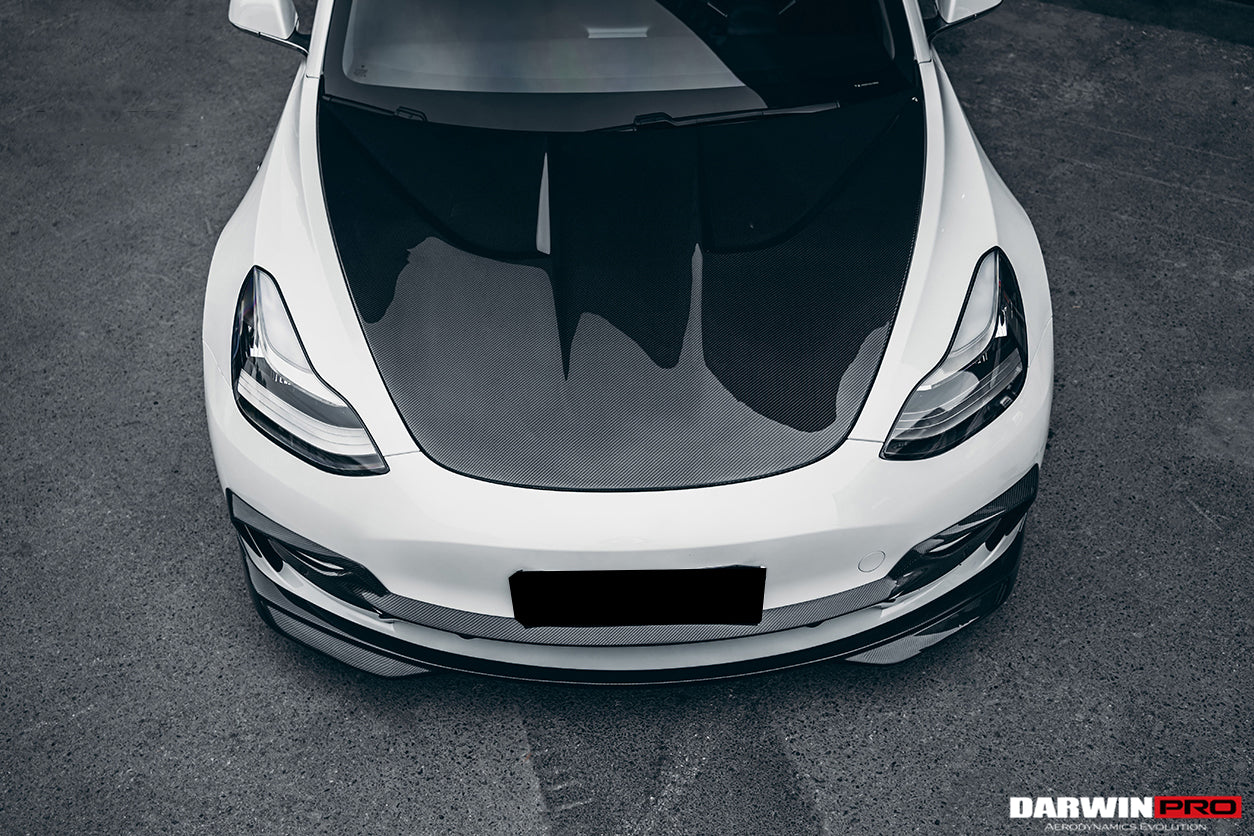 DarwinPRO 2017-2023 Tesla Model 3 IMP Performance Carbon Fiber Hood