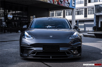DarwinPRO IMP Performance Carbon Fiber Side Skirts Under Board | 2017-2021 Tesla Model 3