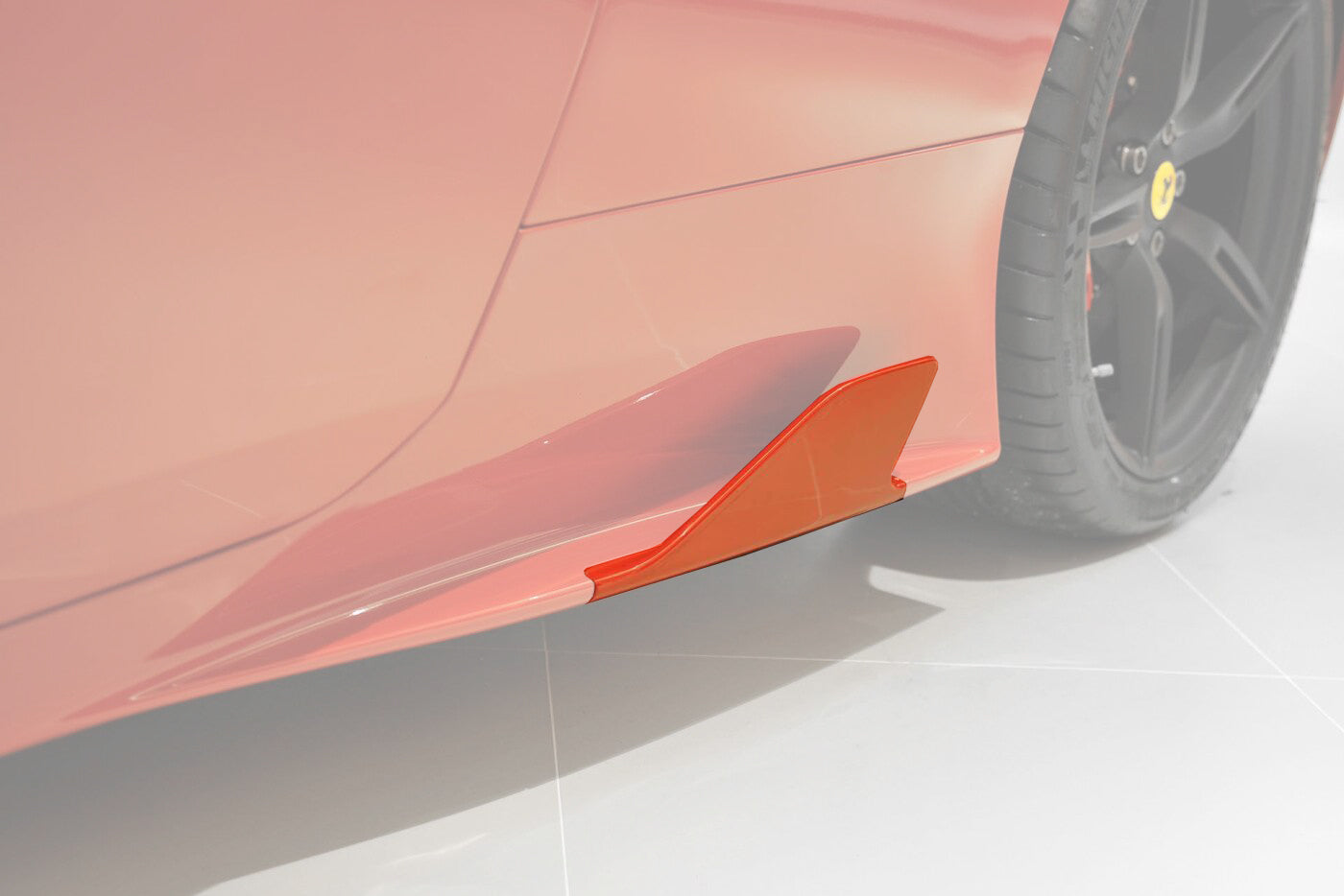 DarwinPRO Carbon Fiber Side Skirt Canards | 2013-2015 Ferrari 458 Speciale