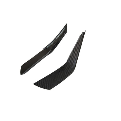 APR Carbon Fiber Front Bumper Canards (2024+ Ford Mustang S650 Dark Horse)