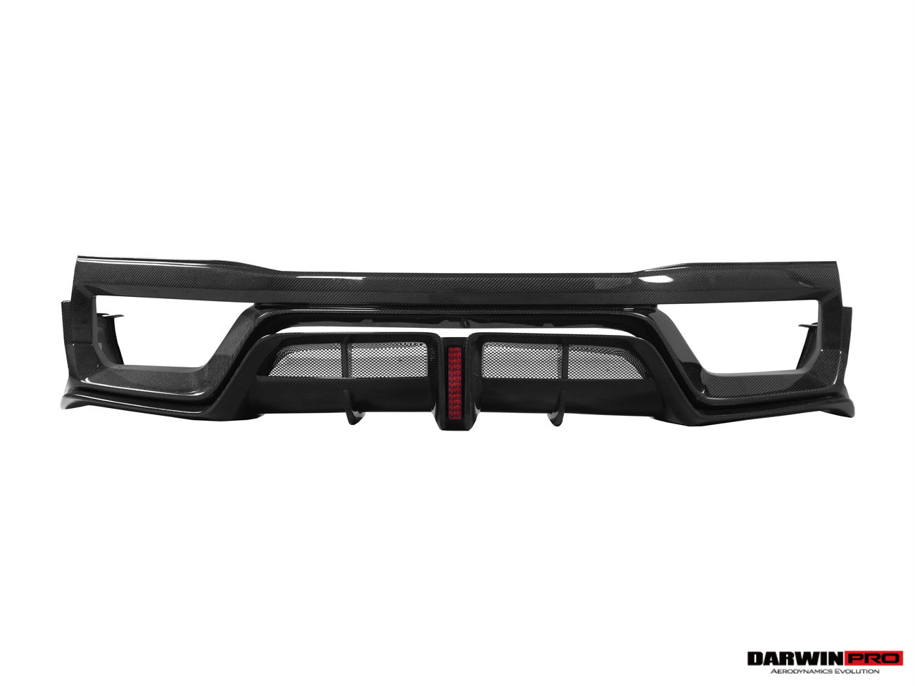 Difusor trasero de fibra de carbono DarwinPRO 2017-2023 Nissan GTR R35 EBA BKSS