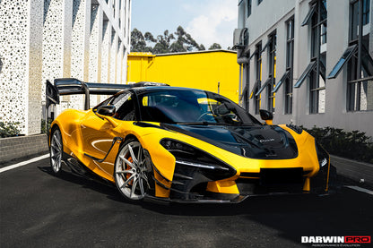 DarwinPRO Se²NWB Style Carbon Fiber Side Skirts | 2017-2023 McLaren 720s