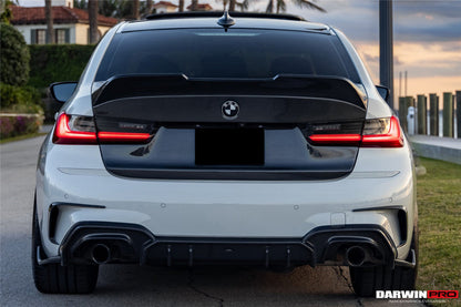 Maletero de fibra de carbono DarwinPRO 2019-2024 BMW M3 G80 G20 Serie 3 estilo BKSS