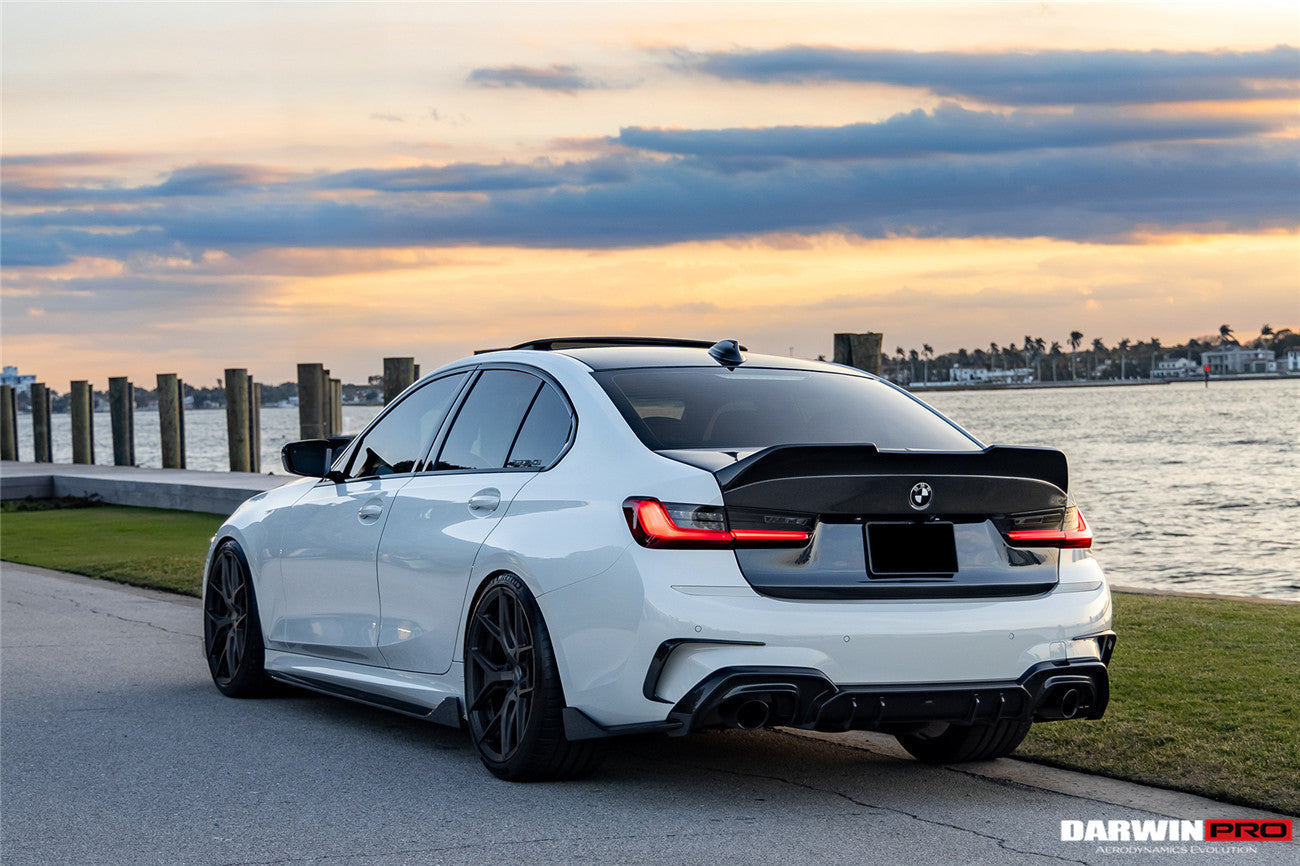 Maletero de fibra de carbono DarwinPRO 2019-2024 BMW M3 G80 G20 Serie 3 estilo BKSS