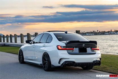Maletero de fibra de carbono DarwinPRO 2019-2024 BMW M3 G80 G20 Serie 3 estilo BKSS