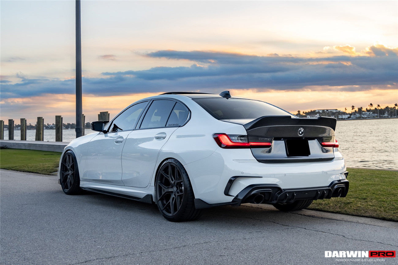 Maletero de fibra de carbono DarwinPRO 2019-2024 BMW M3 G80 G20 Serie 3 estilo BKSS