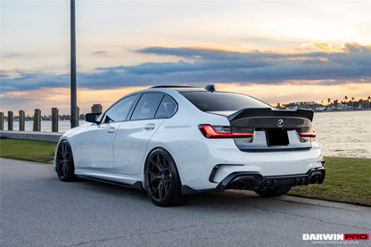 Maletero de fibra de carbono DarwinPRO 2019-2024 BMW M3 G80 G20 Serie 3 estilo BKSS