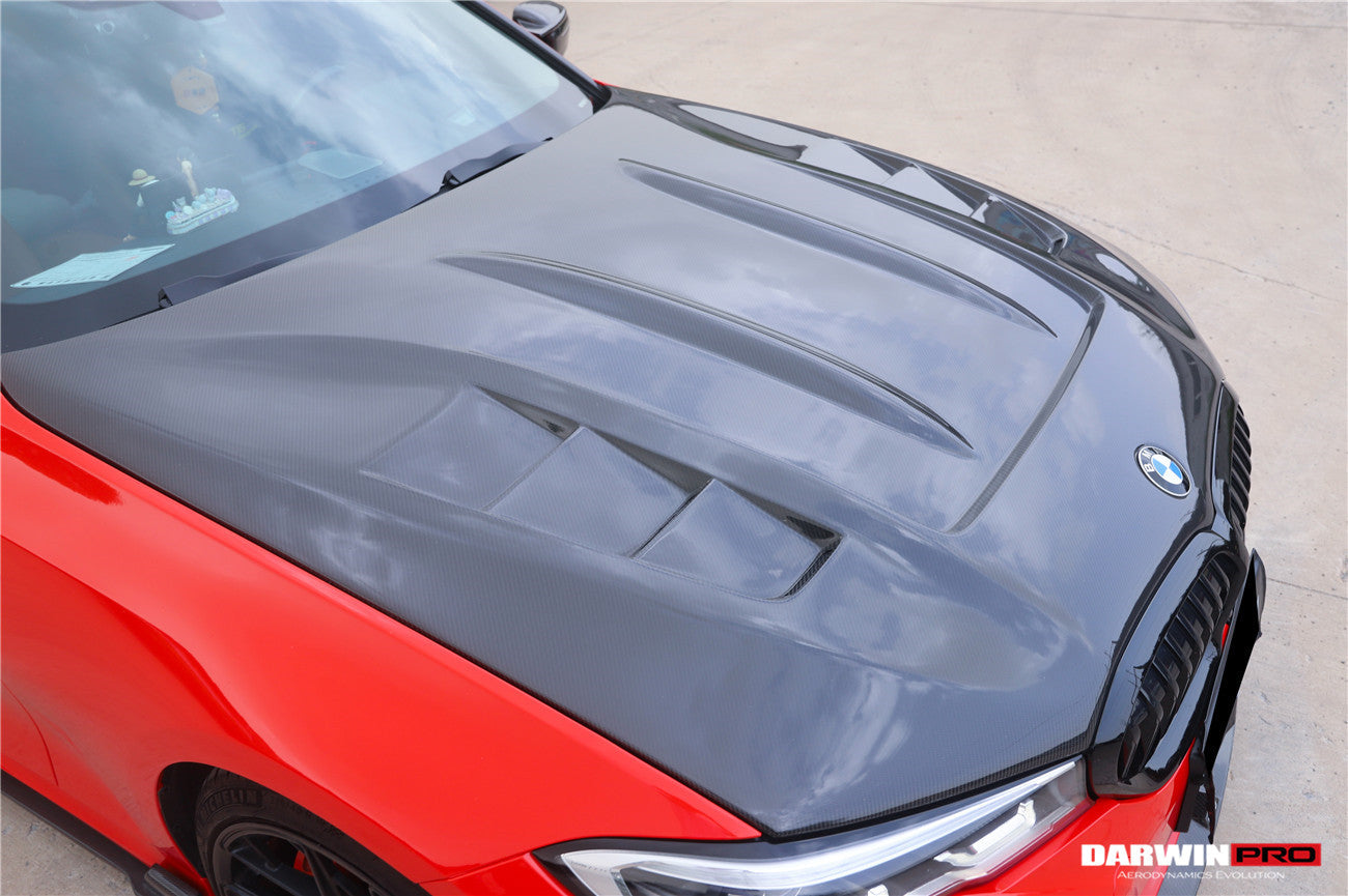 DarwinPRO 2019-2024 BMW 3 Series G20   G28 BKSS Style Carbon Fiber Hood