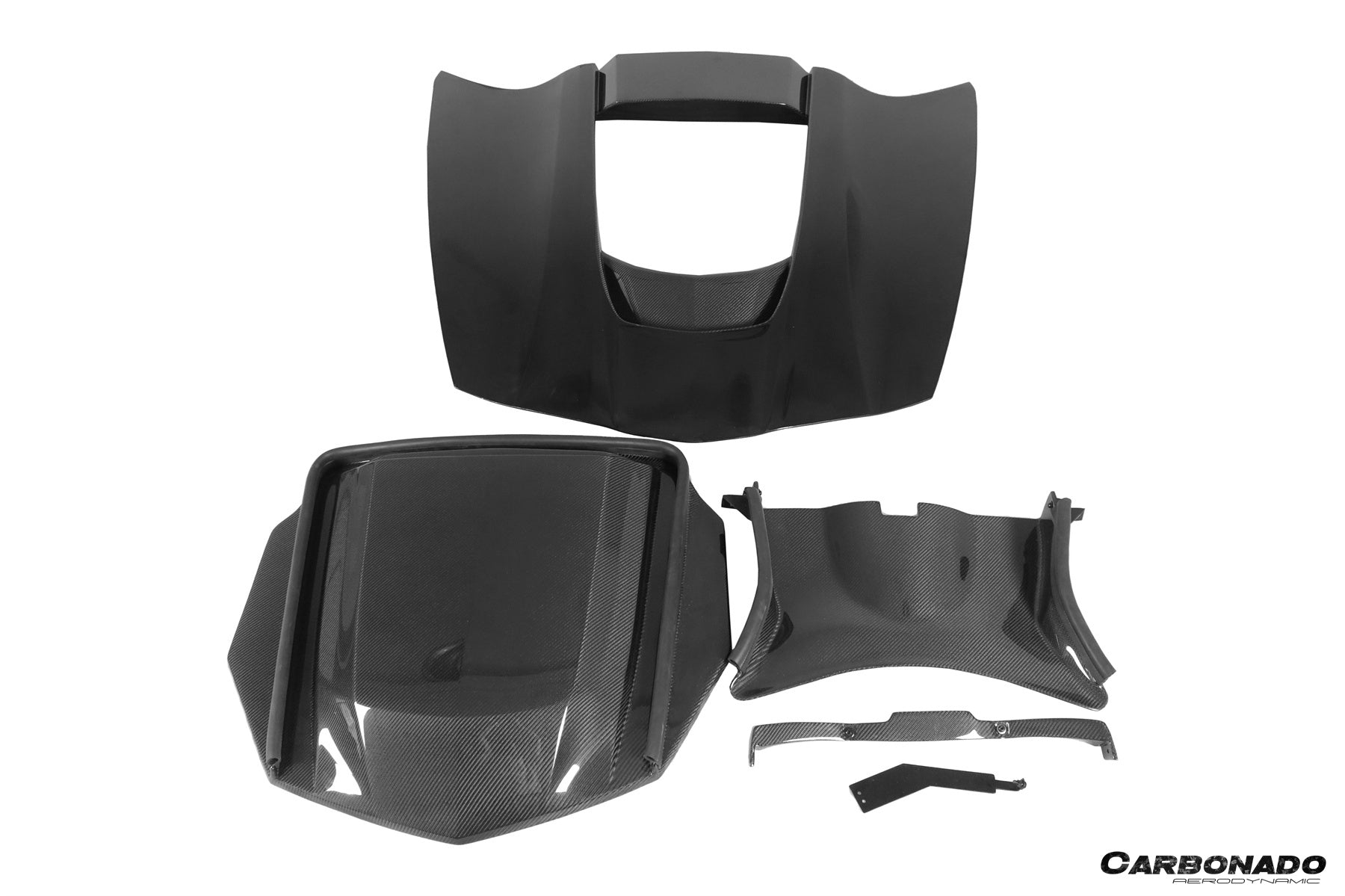 Carbonado 2013-2019 Corvette Z06 Grandsport ZR1 Style Front Conversion Body Kit