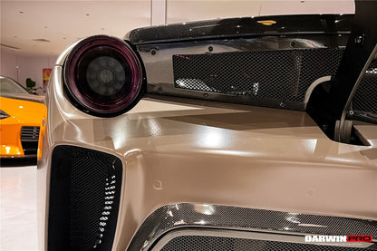 DarwinPRO 2015-2020 Ferrari 488 GTB & Spider BKSS Style Tail Light Covers