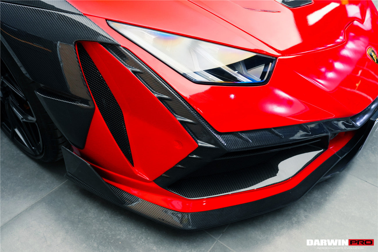 DarwinPRO 2015-2025 Lamborghini Huracan LP610 y LP580 y EVO y Tecnica BKSSII parachoques delantero estilo
