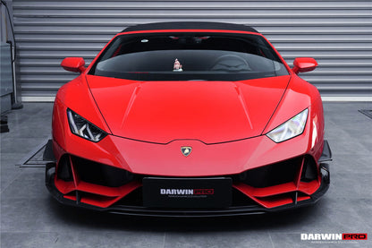 DarwinPRO 2019-2023 Lamborghini Huracan EVO 4WD ONLY BKSS Style Carbon Front Lip
