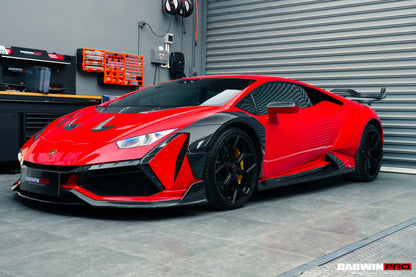DarwinPRO 2015-2023 Lamborghini Huracan LP610 & LP580 & EVO Coupe Only BKSSII Style Rear Wide Fender Flare