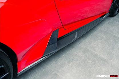 DarwinPRO 2015-2025 Lamborghini Huracan LP610 & LP580 & EVO & STO & Tecnica BKSSII Style Side Skirts