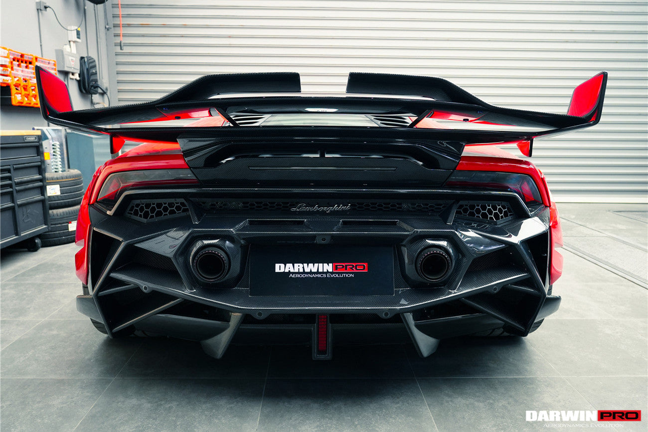 Alerón estilo DarwinPRO para Lamborghini Huracan LP610, LP580, EVO y Tecnica BKSSII (2015-2025)