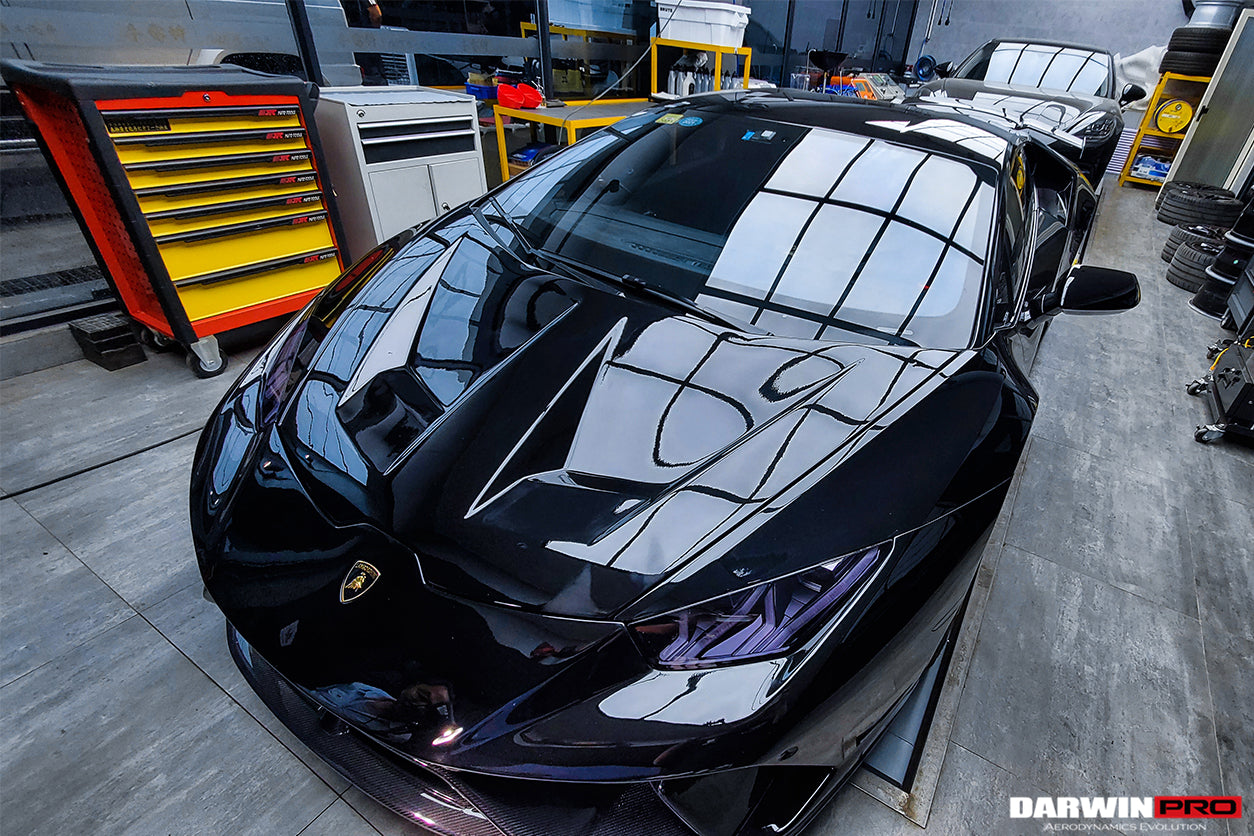 Capó de fibra de carbono DarwinPRO 2015-2025 Lamborghini Huracan LP610, LP580, EVO y Tecnica BKSS
