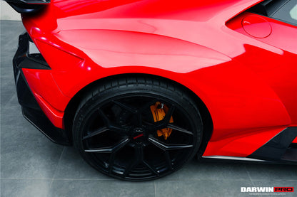 DarwinPRO 2015-2023 Lamborghini Huracan LP610 & LP580 & EVO Coupe Only BKSSII Style Rear Wide Fender Flare
