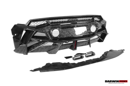 Parachoques trasero DarwinPRO estilo BKSSII para Lamborghini Huracan LP610 y LP580 (2015-2019)