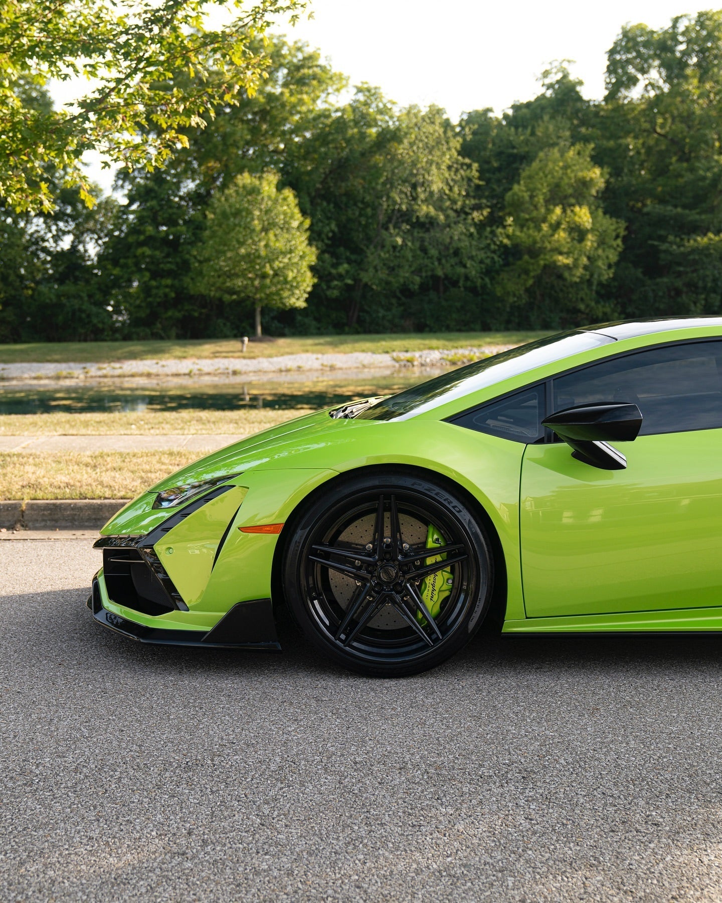 DarwinPRO 2015-2025 Lamborghini Huracan LP610 & LP580 & EVO & Tecnica BKSSII Style Front Wide Fender