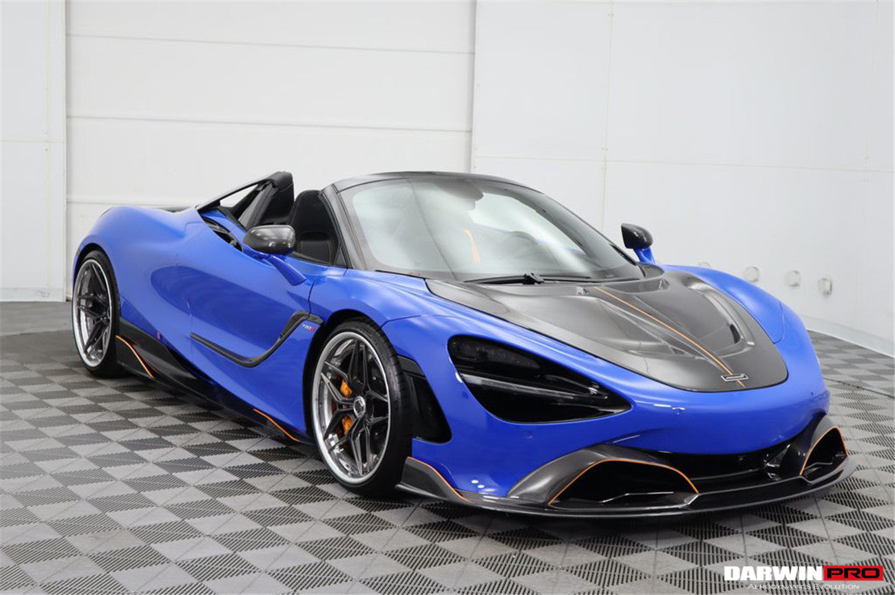 DarwinPRO Se²NWB Style Carbon Fiber Side Skirts | 2017-2023 McLaren 720s